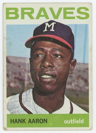 1964 Topps Hank Aaron #300